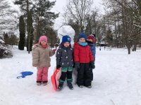 Zabawy na śniegu 2021